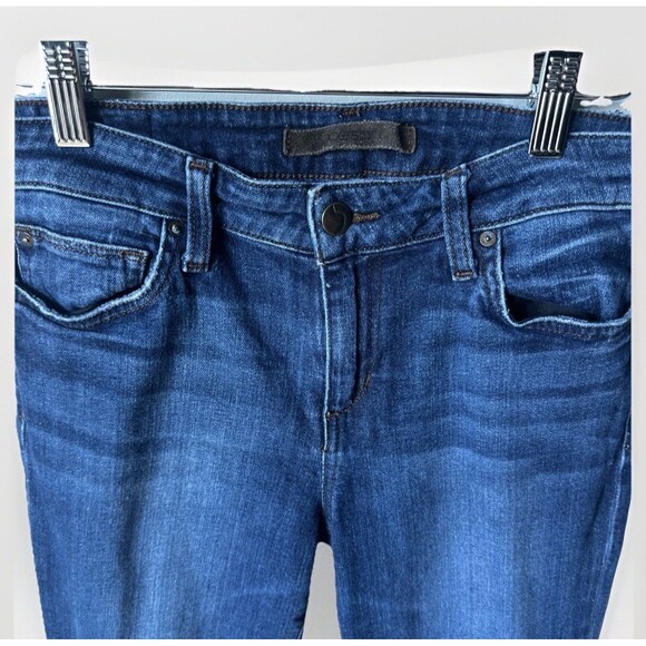 Joe's Jeans The Icon Jeans Womens Sz W28 Blue Stretch Dark Wash Mid Rise Skinny - Picture 4 of 16